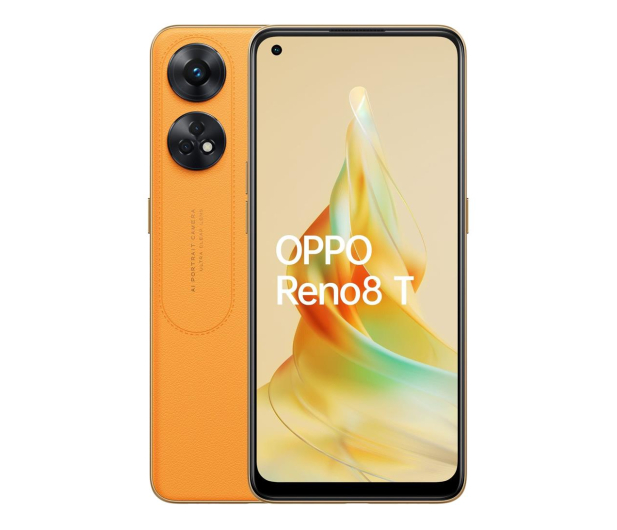 OPPO Reno8 T 8/128GB pomarańczowy - 1109619 - zdjęcie